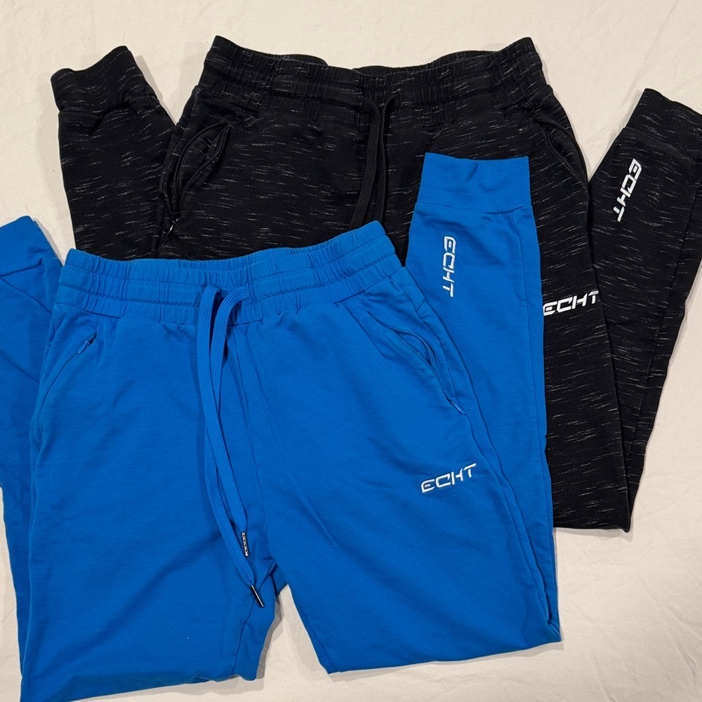 ECHT Sweatpants - Black and Blue